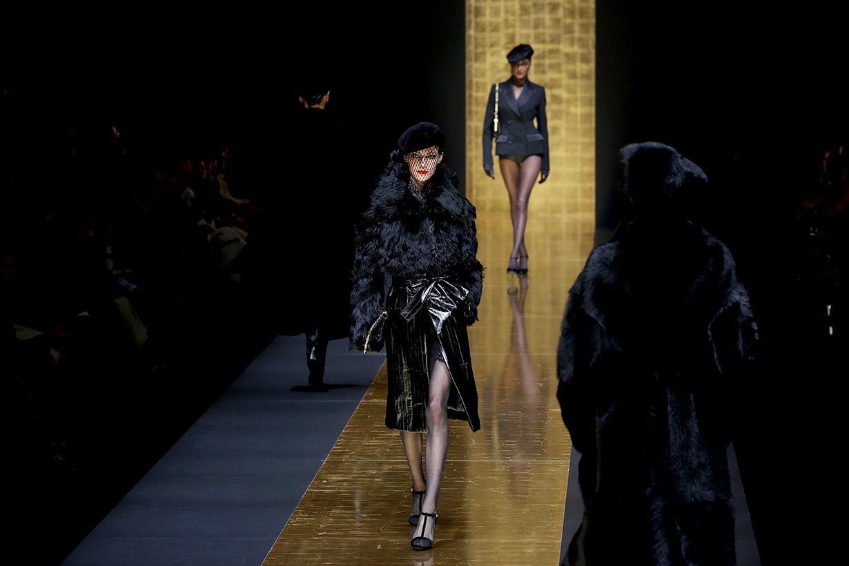 moon ga young Dolce Gabbana Fall Winter 2024 Milan Fashion Week