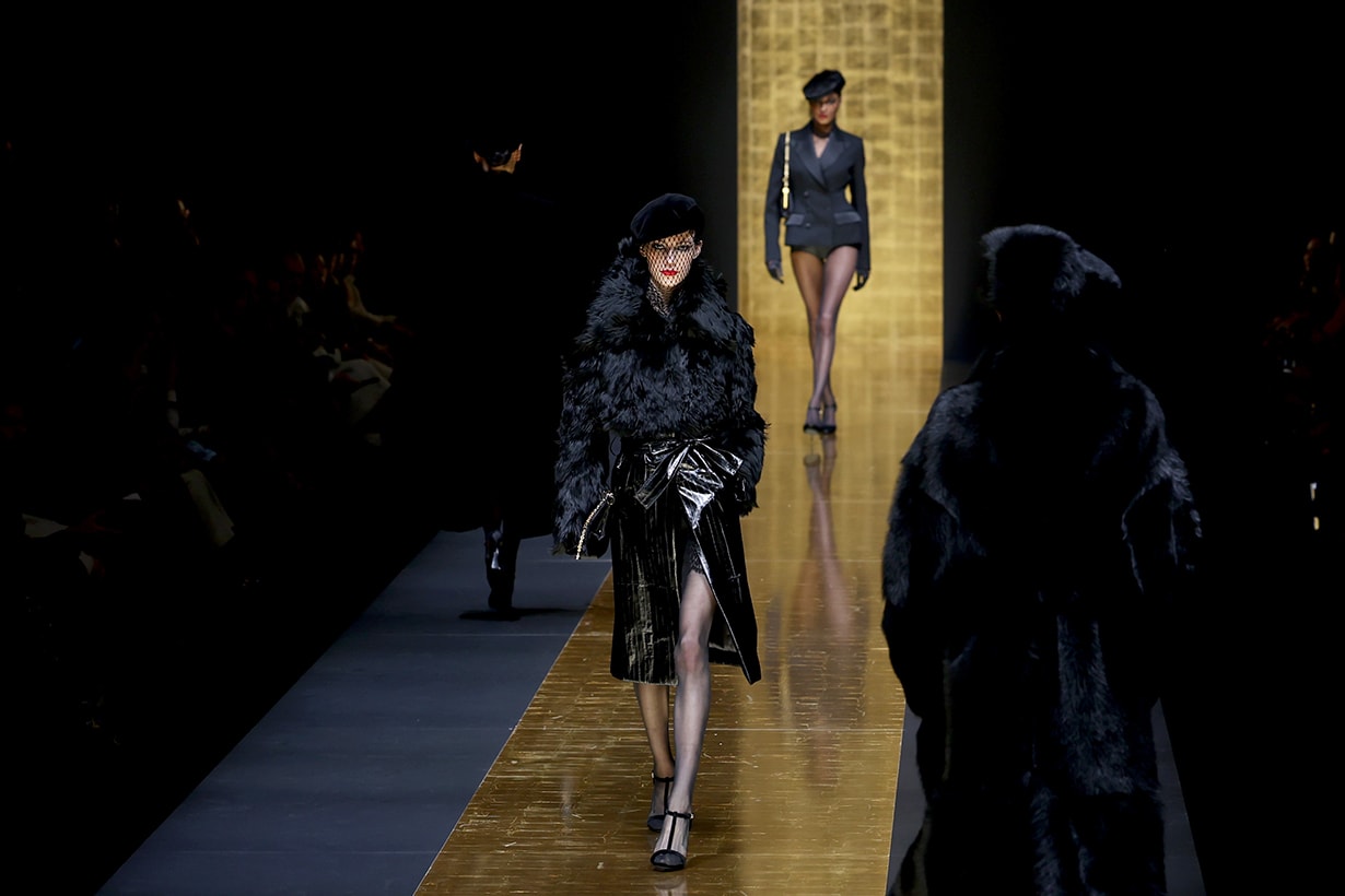 moon ga young Dolce Gabbana Fall Winter 2024 Milan Fashion Week 