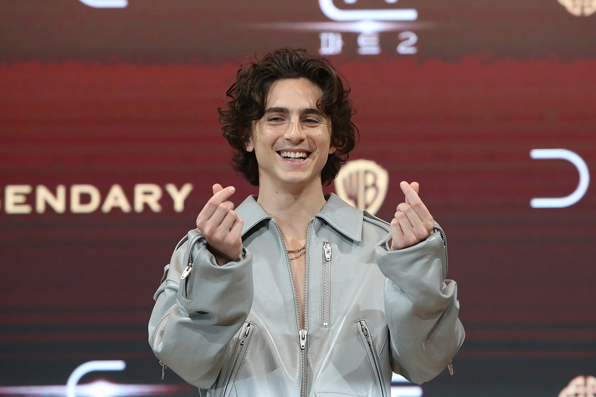 timothee chalamet Zendaya Juun.J Dune Part Two korea