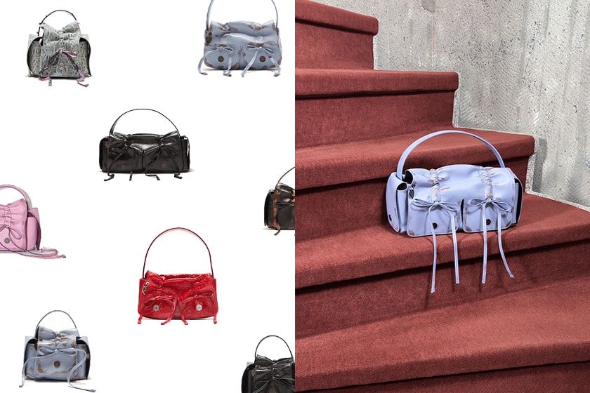 Acne Studios Multipocket bag 2024 SS Bow Bag Handbags