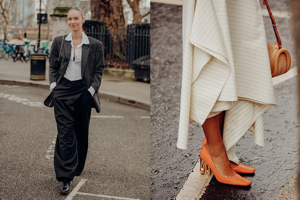 LFW 2024 london fashion week fw24 street style Streetsnaps