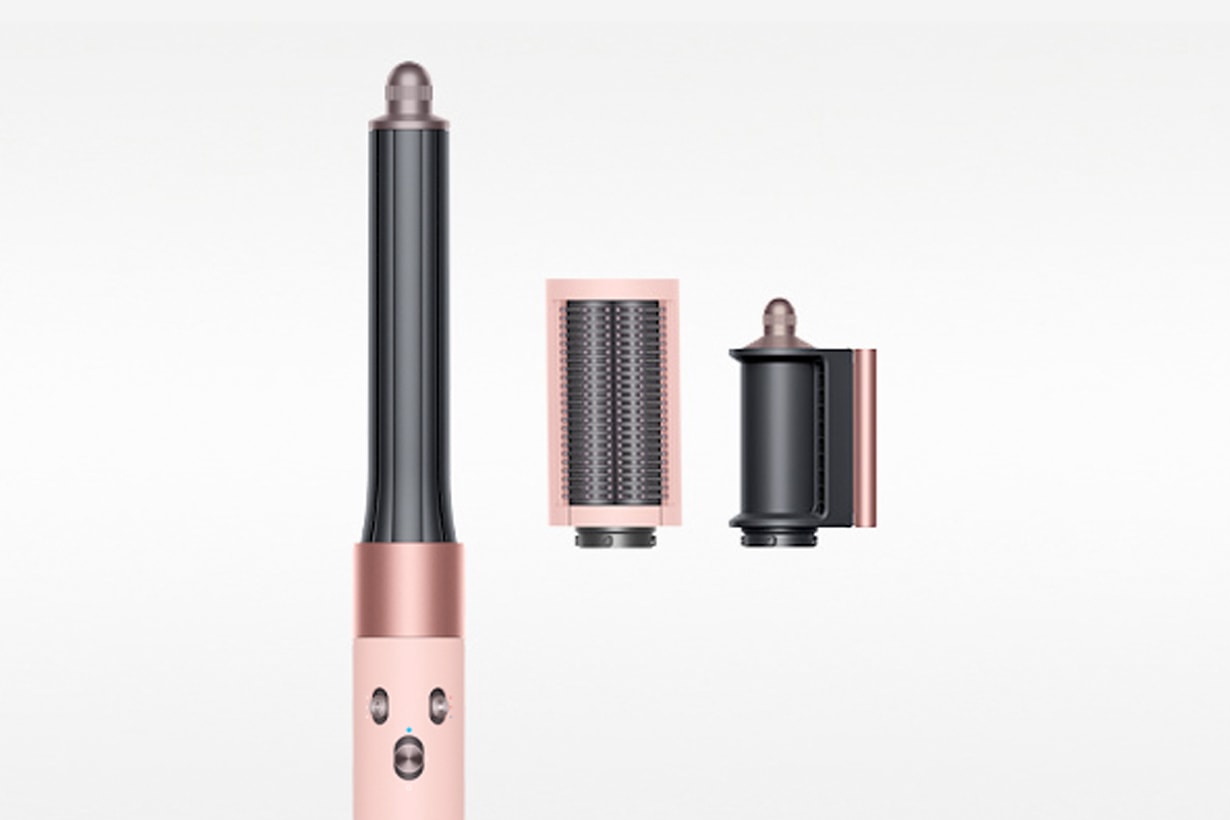 dyson pink supersonic airwrap sakura rose gold limited color