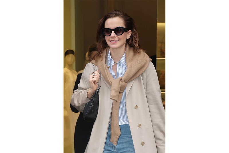 emma watson layering styling tips spring street style