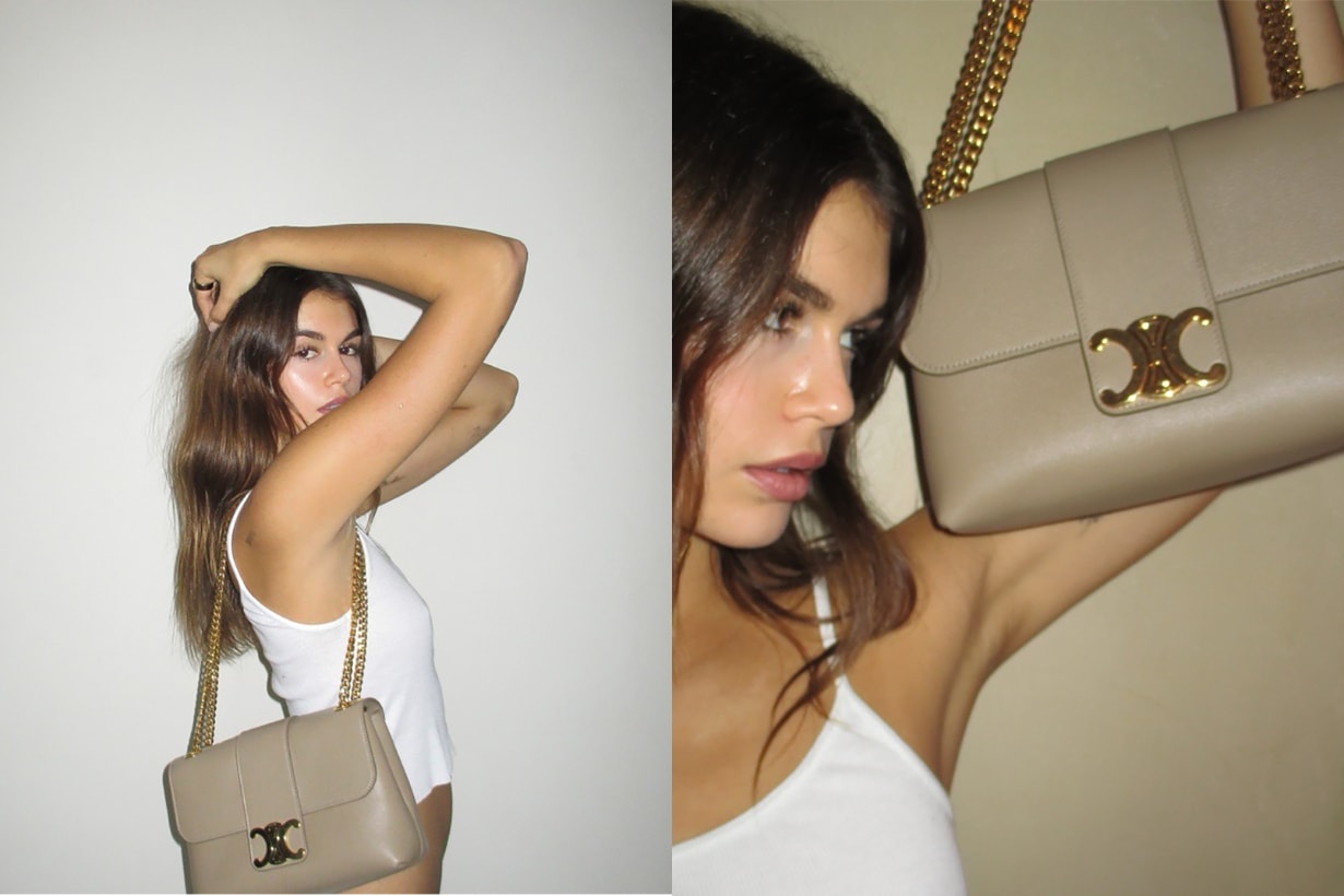 Celine Summer 24 Hedi Slimane 2024 夏季系列 Celine Victoire Handbag 手袋 盧慧敏 Amy Lo 邱彥筒 Marf Yau 袁澧林 Angela Yuen Kaia Gerber 柯佳嬿 Baifern Lala Takahashi 至祐 潤娥