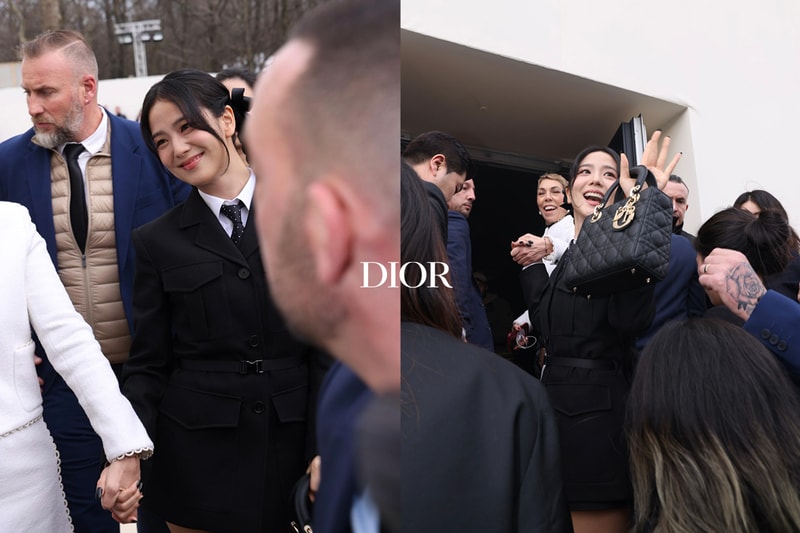Dior 2024 秋冬大秀：Jisoo 難得打上領帶，一轉頭的髮型更讓人戀愛了！