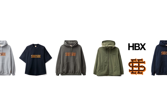 日牌 SEE SEE 為 HBX 獨家推出膠囊系列，最適合與男朋友兩份穿！
