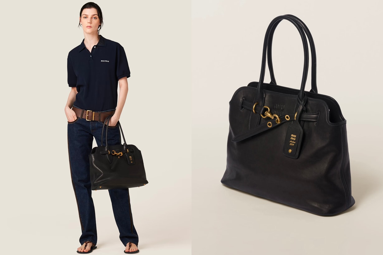 Miu Miu Nappa Leather Bag 2024ss handbags