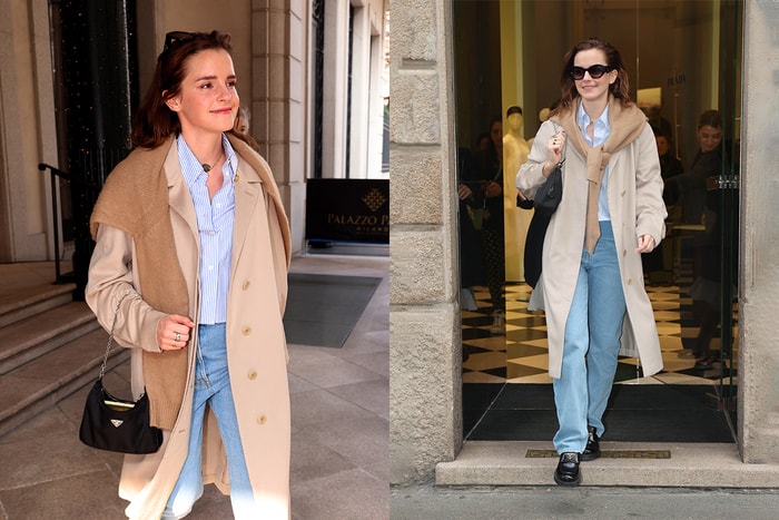 換季時分很好用:Emma Watson 的街拍穿搭筆記,用基本單品搭出隨性時髦感!