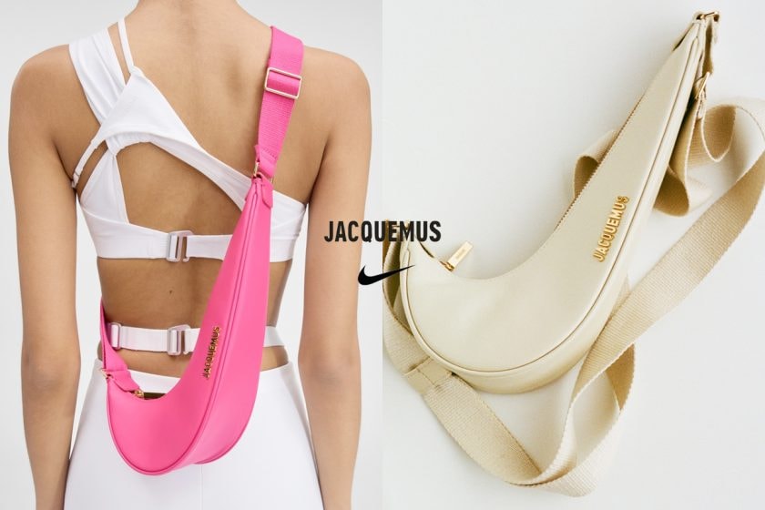 Jacquemus + Nike collection 2024 spring bag cloth legging sports bra dress