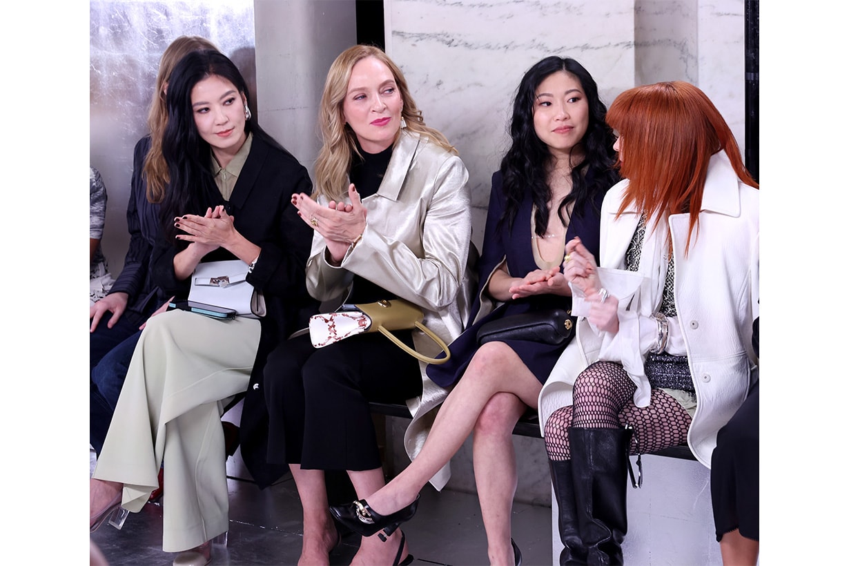 NYFW 林熙蕾 Uma Thurman Tory Burch FW24 2024 秋冬系列 Fashion Week New York Fashion Week