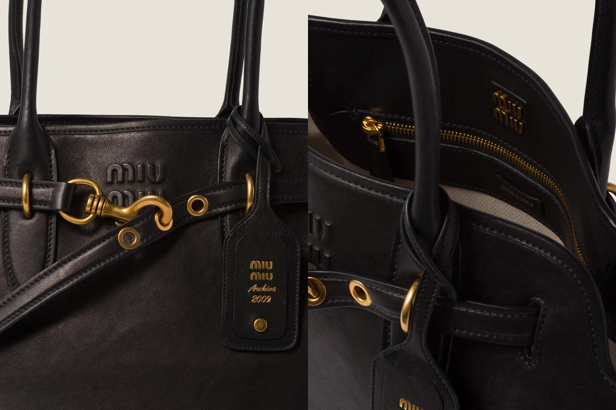 Miu Miu Nappa Leather Bag 2024ss handbags