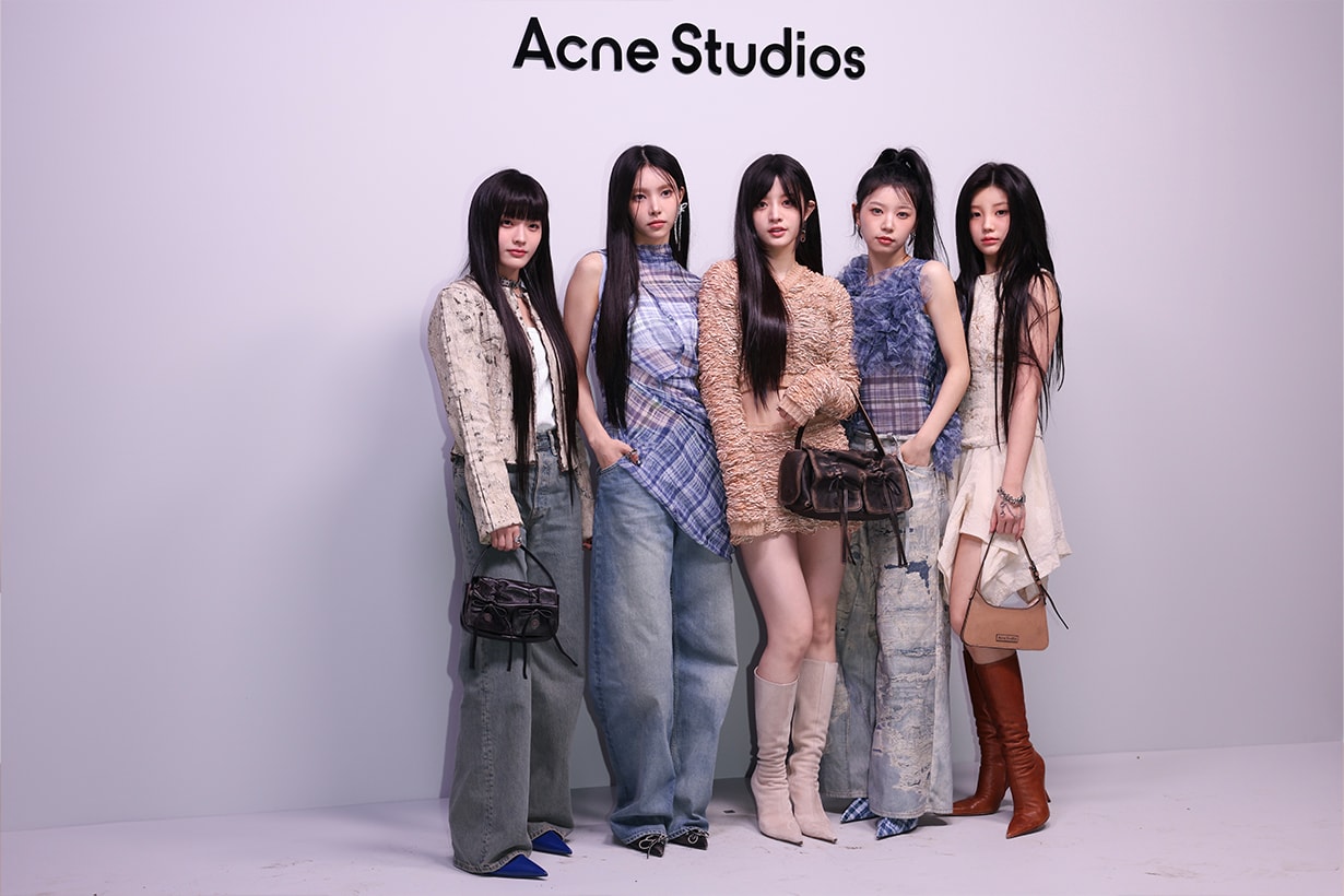 I'LL-IT HYPE's Korean girl group K-pop Acne Studios 2024FW fashion show