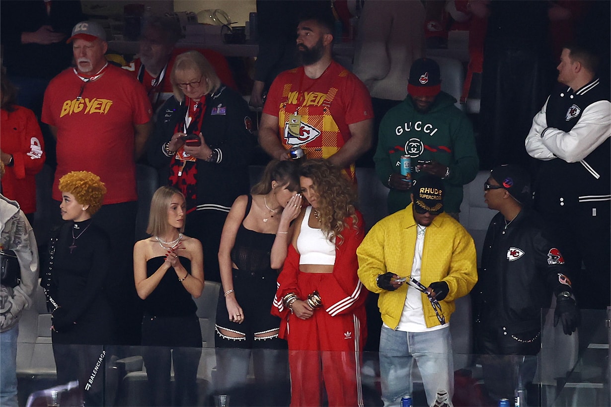 Taylor Swift Travis Kelce Super Bowl 超級盃 Dion Lee Area