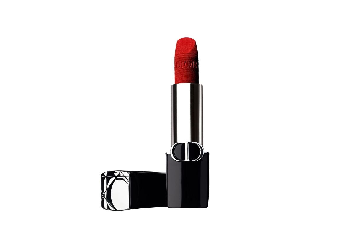 Chinese new year red makeup outfits