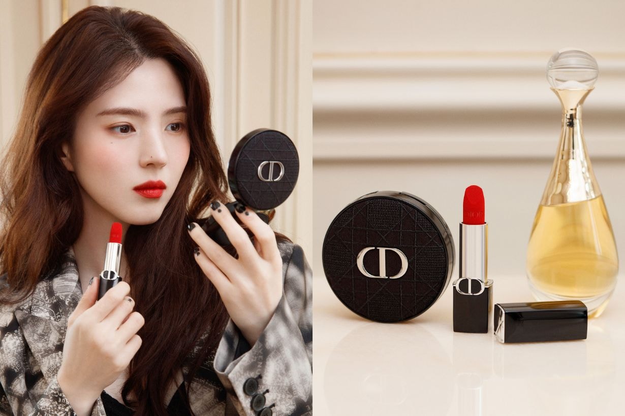  Han So Hee Dior Paris haute couture makeup red lipstick