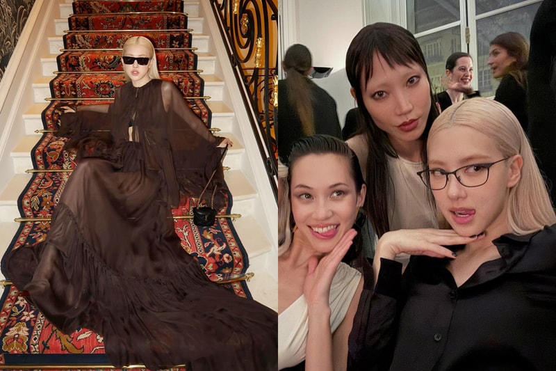 Rosé 如何將一套西裝穿得性感？Saint Laurent After Party 穿搭值得劃下螢光筆的 3 個重點！