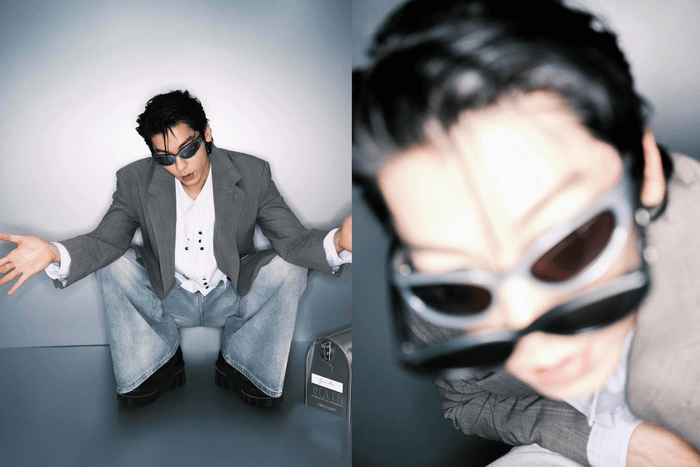 帥出新高度是在說他,還是新上市的 Gentle Monster x Maison Margiela 聯名款眼鏡?