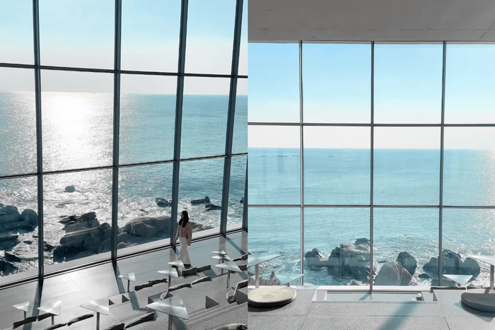 以為走進韓劇現場的絕美海景咖啡廳,絕對是一生必去名單之一!