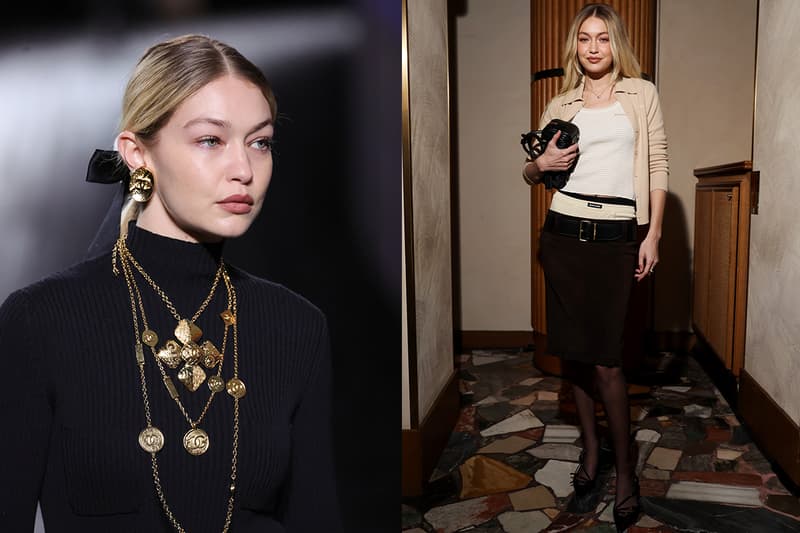 Gigi Hadid New Haircut 2024 spring Blonde Bob