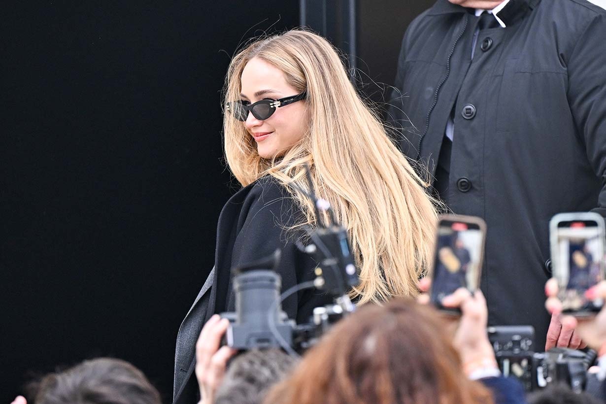 PFW Dior 2024 FW Jennifer Lawrence Paris Fashion Week