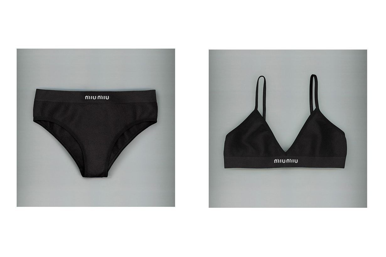 Miu Miu 2024 underwear collection