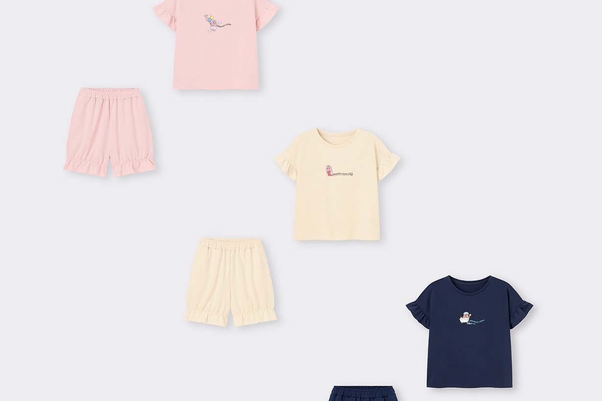 GU x Opanchu Usagi mini bag T-shirt Headband Bracelet 2024 info