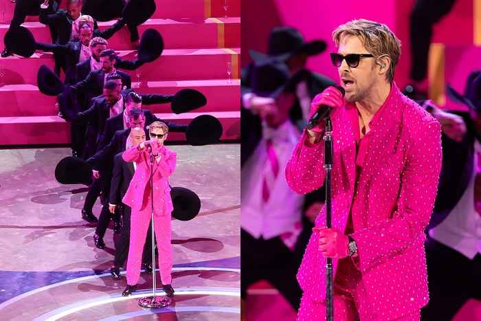 沒能得獎一樣成為焦點!Ryan Gosling 一身粉紅登場奧斯卡,還有肯尼們伴舞!