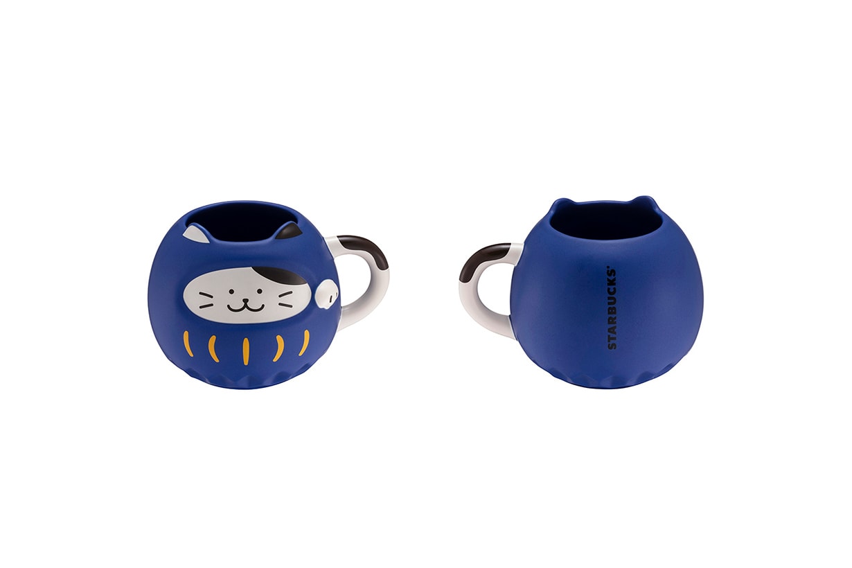 Starbucks Lucky Cat Japan Daruma Mug 2024 release