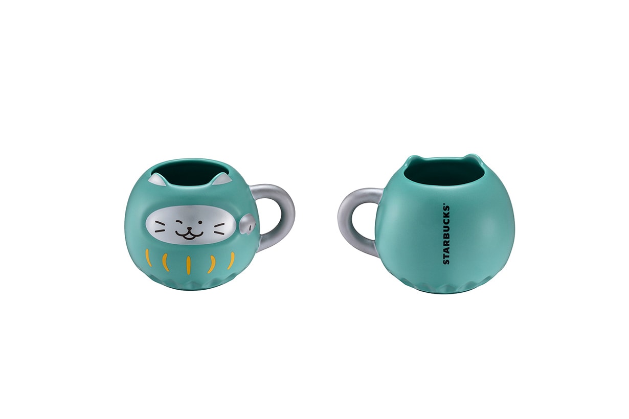 Starbucks Lucky Cat Japan Daruma Mug 2024 release