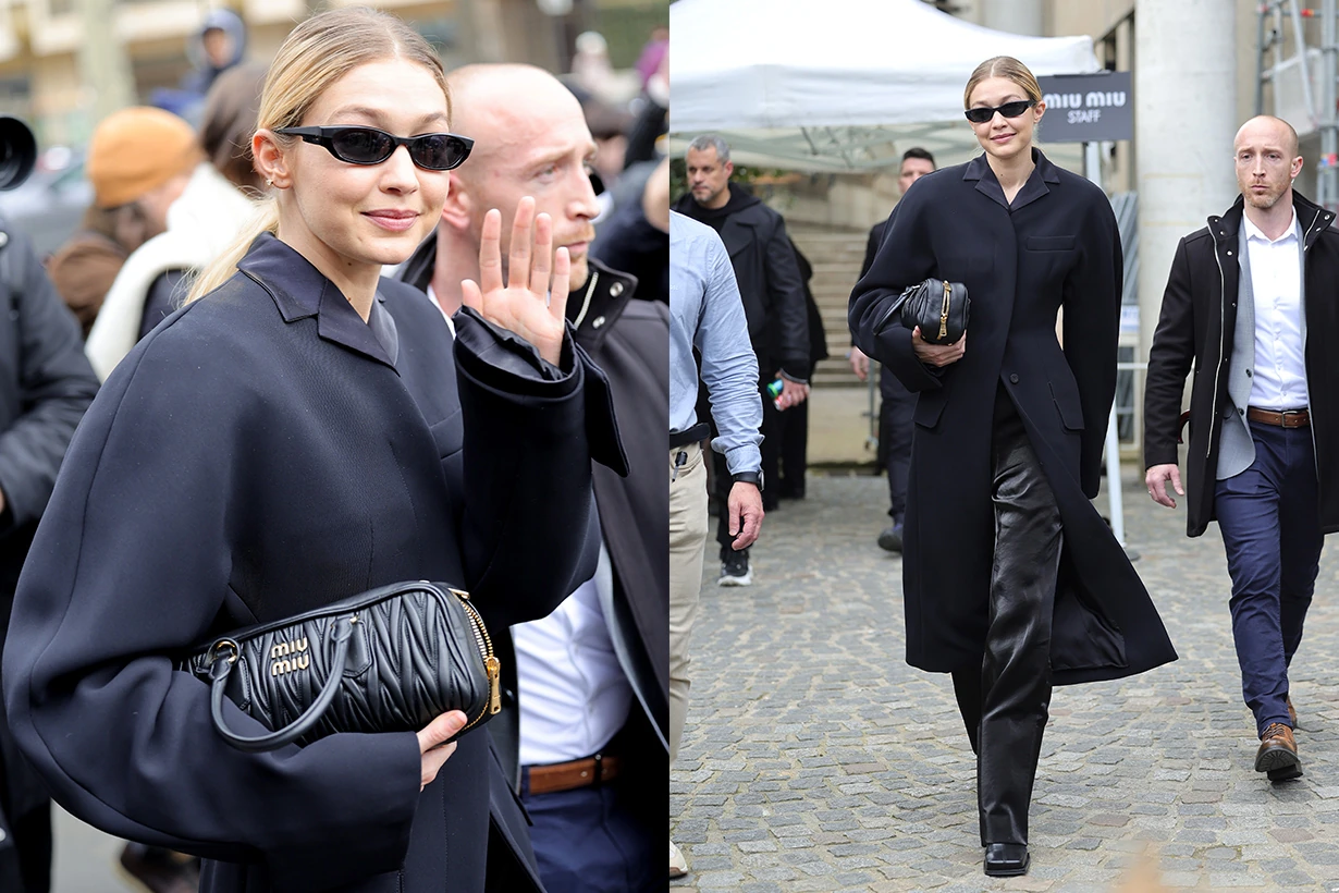 Gigi Hadid Srteet Style Miu Miu Arcadie