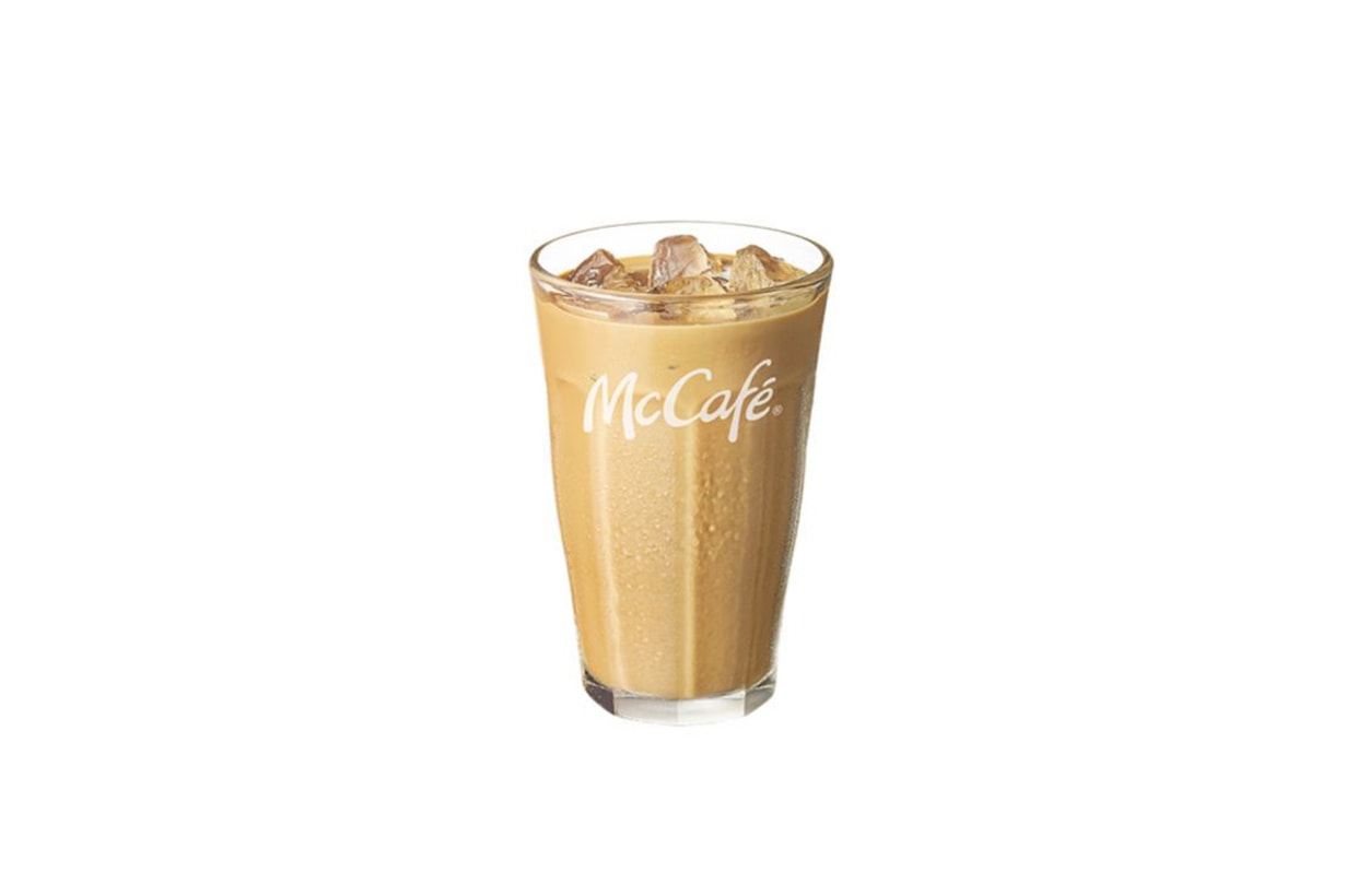 mcdonalds 2024 Dessert Card caramel milk tea Strawberry pie McFlurry