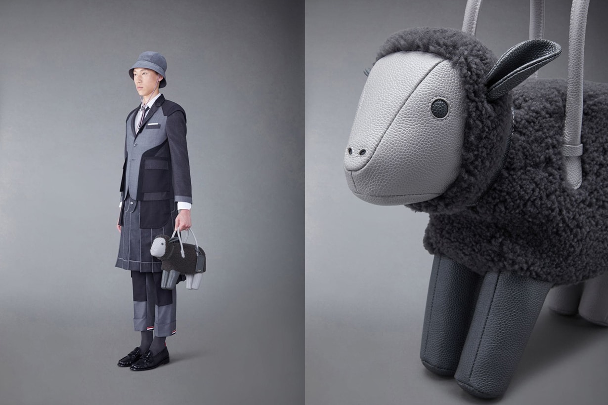 Thom Browne Sheep Bag Hector dog shaped Bag