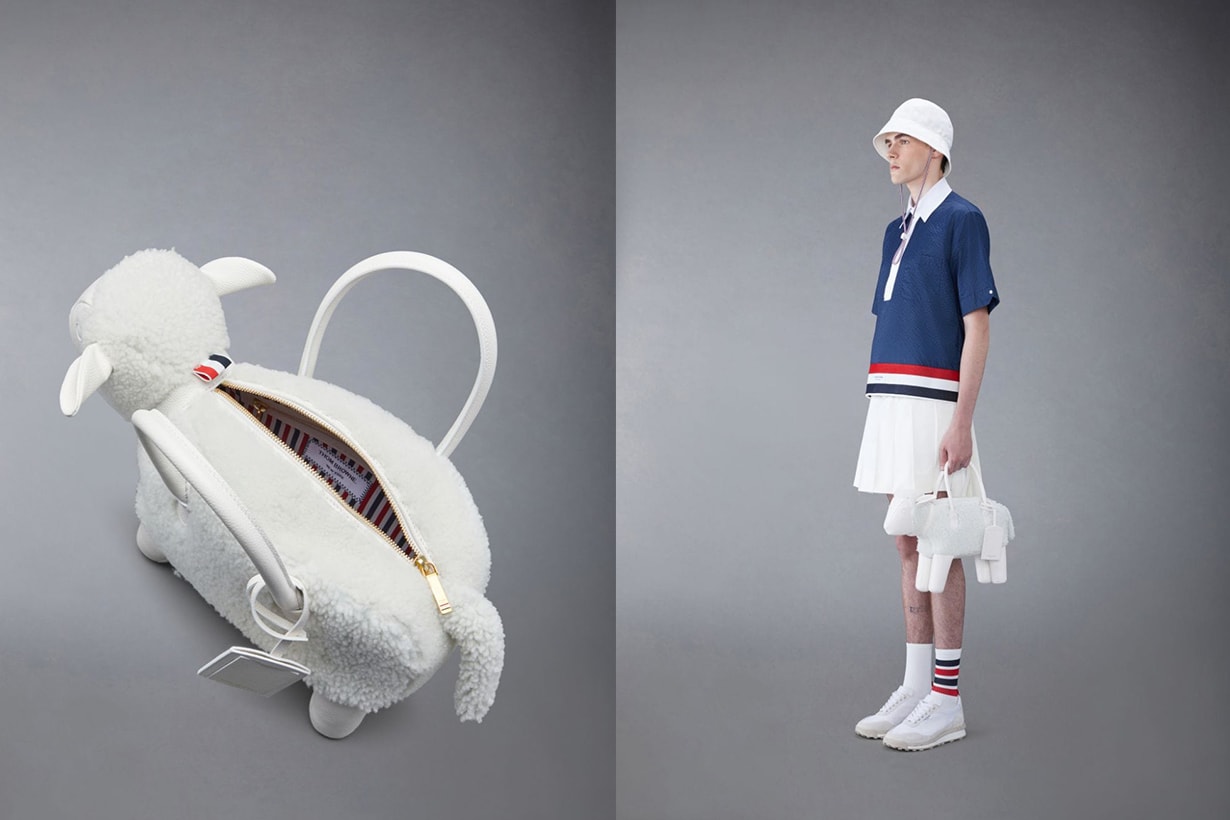 Thom Browne Sheep Bag Hector dog shaped Bag