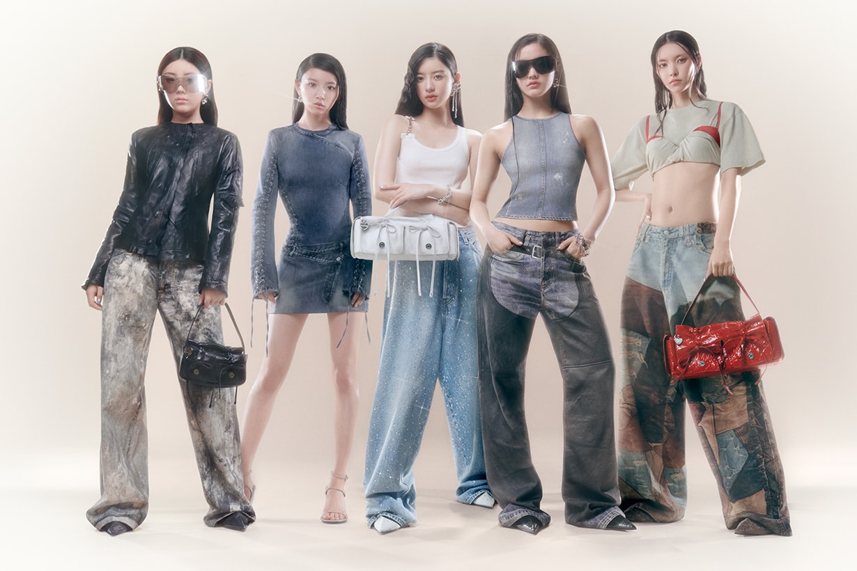 ILLIT Acne Studios 2024 ss collection