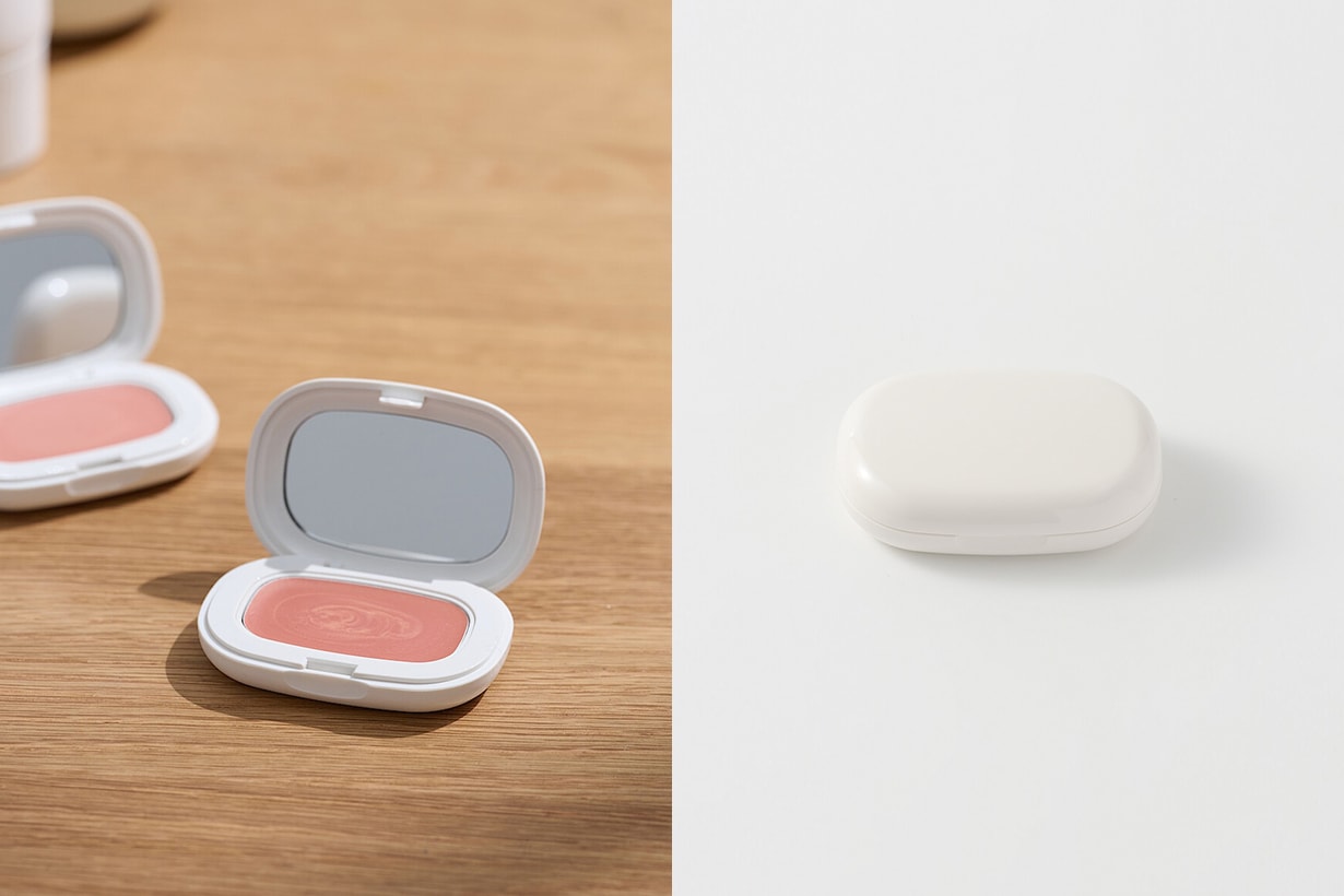 MUJI white Mini Blush 201 202 203 204