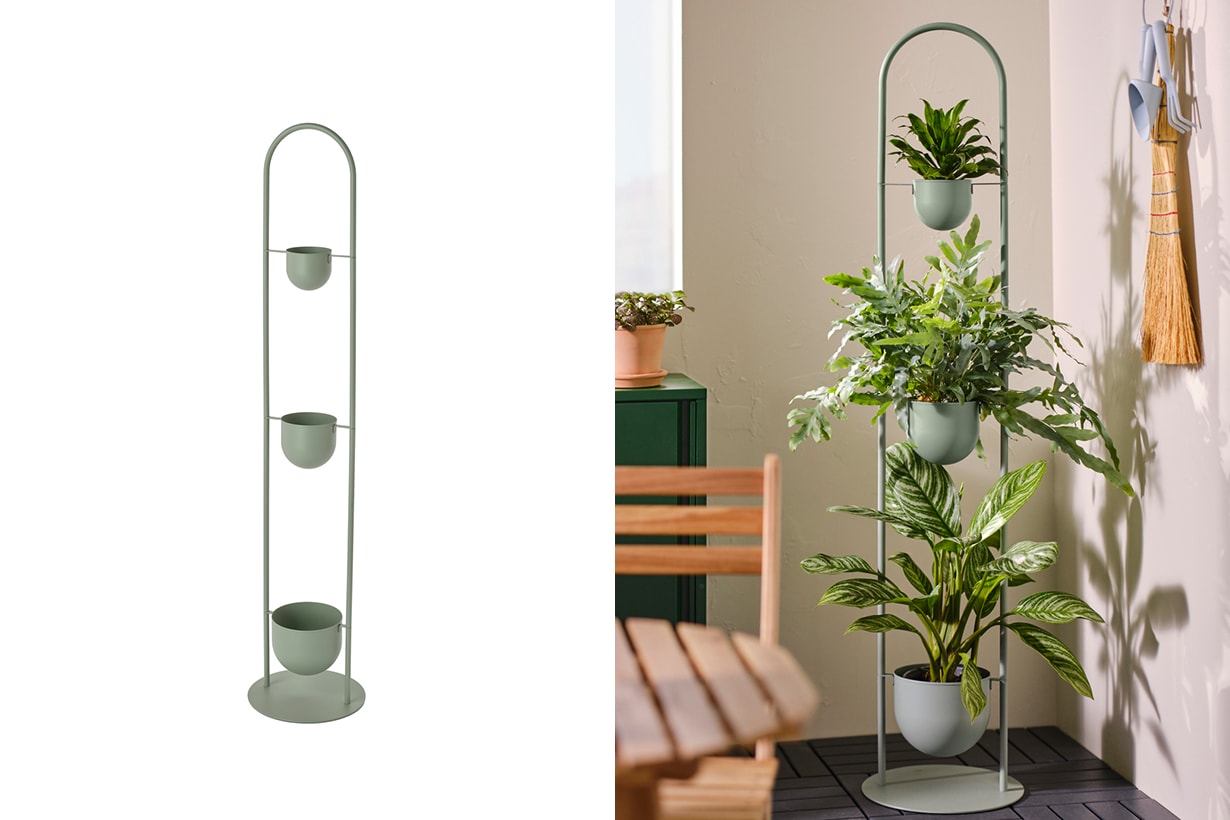 IKEA DAKSJUS 12 green decoration plant pots