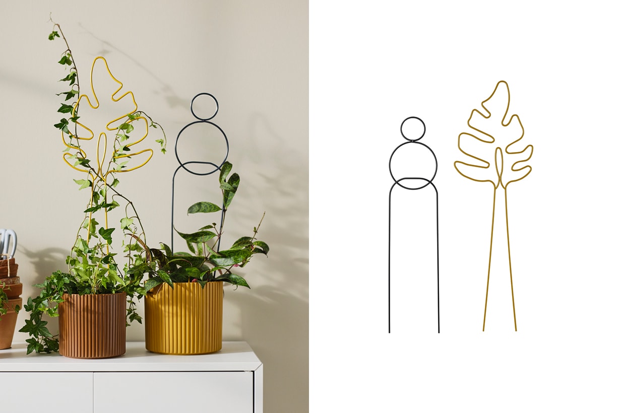 IKEA DAKSJUS 12 green decoration plant pots