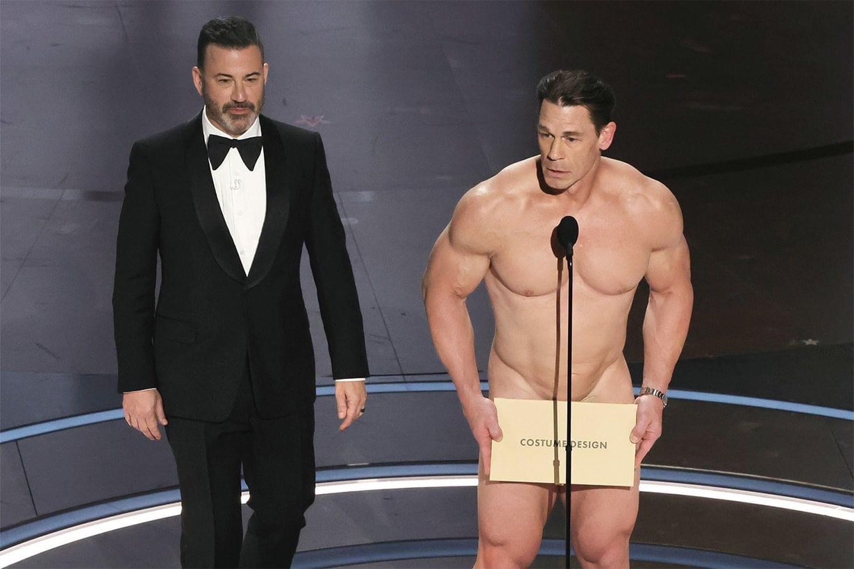 「全裸」頒獎人 John Cena ，奧斯卡最「大尺度」穿搭，這身服裝太令人害羞！