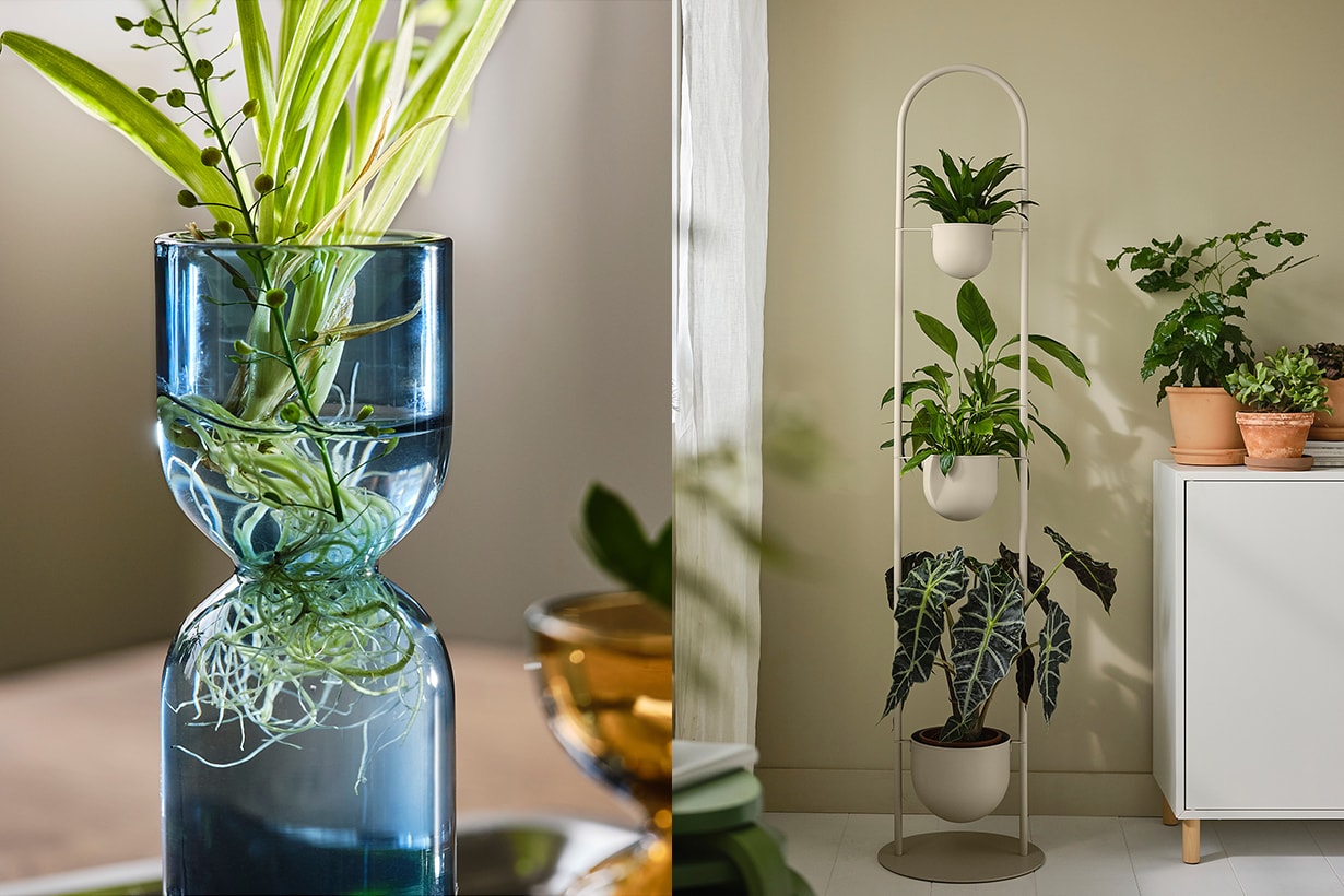 IKEA DAKSJUS 12 green decoration plant pots