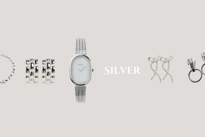永遠散發著經典和高級感氛圍:10 款平價到輕奢的 Silver Jewelry,有了它們出門直接套 T-shirt 也很時尚!