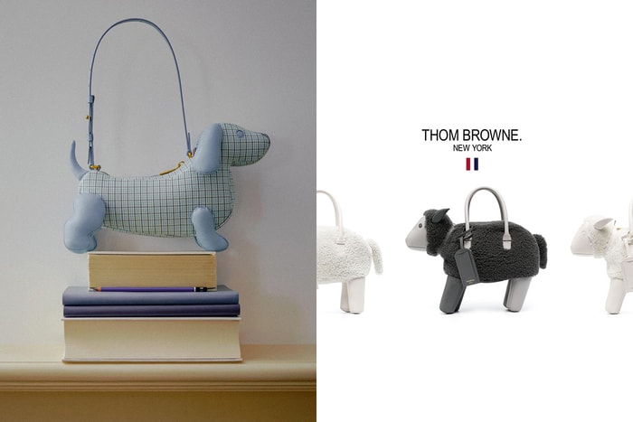 可愛的招架不住:藏在 Thom Browne 新品區,軟萌的綿羊+狗狗手袋登場!