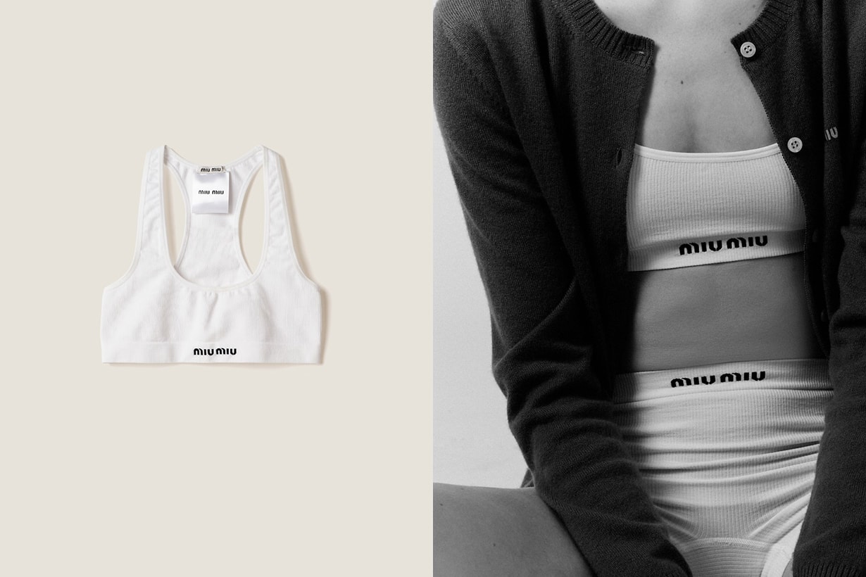 Miu Miu 2024 underwear collection