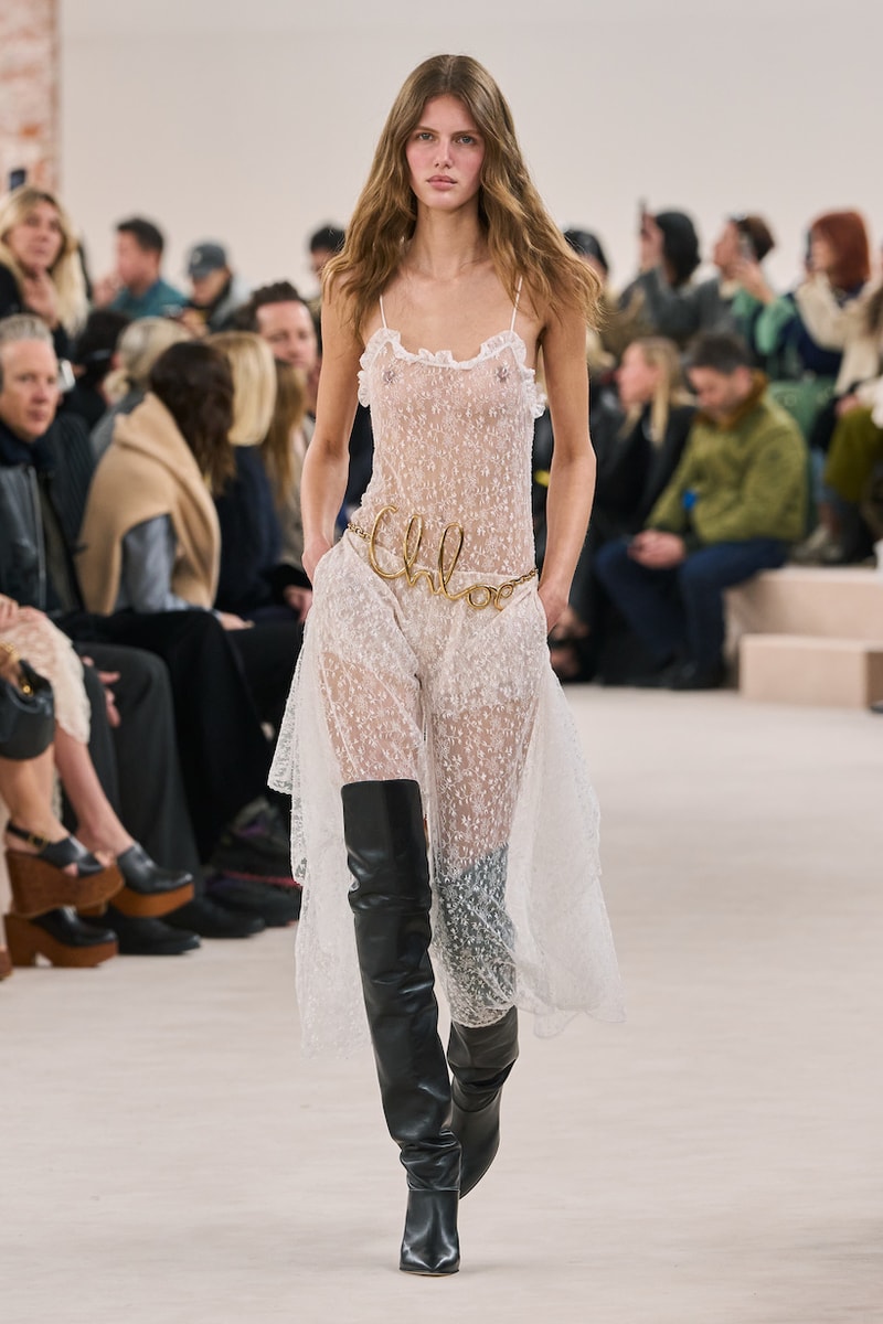 Chloé Chemena Kamali paris fashion week 2024 fw highlight