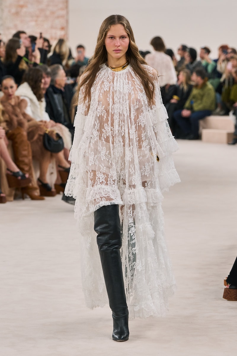 Chloé Chemena Kamali paris fashion week 2024 fw highlight