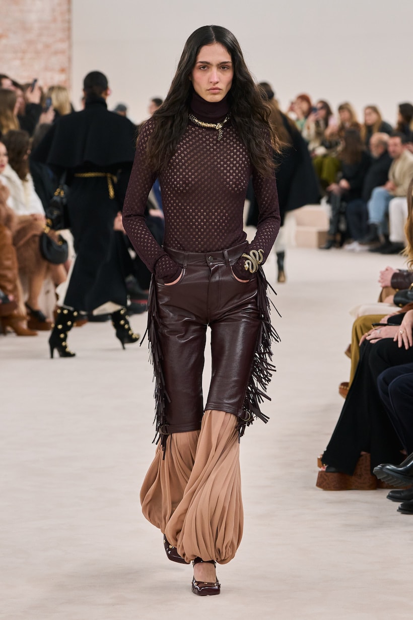 Chloé Chemena Kamali paris fashion week 2024 fw highlight