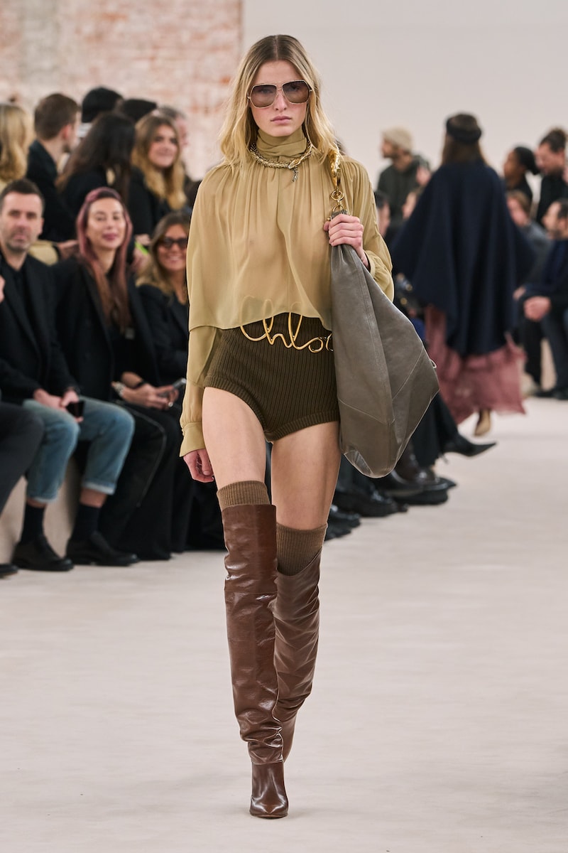 Chloé Chemena Kamali paris fashion week 2024 fw highlight
