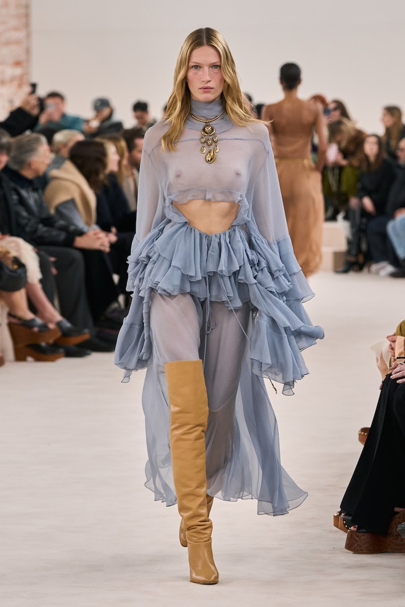 Chloé Chemena Kamali paris fashion week 2024 fw highlight