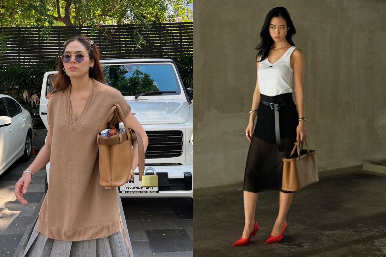 Prada Prada Buckle 手袋 Prada Buckle Bag Handbag 手袋 Sana Twice 惠利 全昭彌 韓孝周 Somi Jeon 陳慧琳 朴持厚 韓孝周 千玗嬉 鄭彩娟 陳法拉 林心如 Alexa Chung