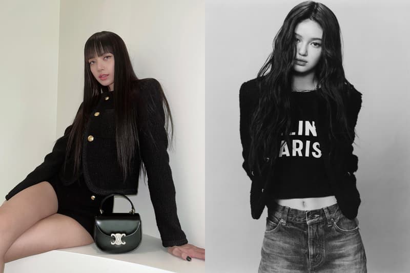 Celine NewJeans Danielle NewJeans Danielle Lisa Blackpink Lisa 品牌大使 Hedi Slimane