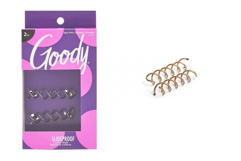 goody hair spin pin bun tools
